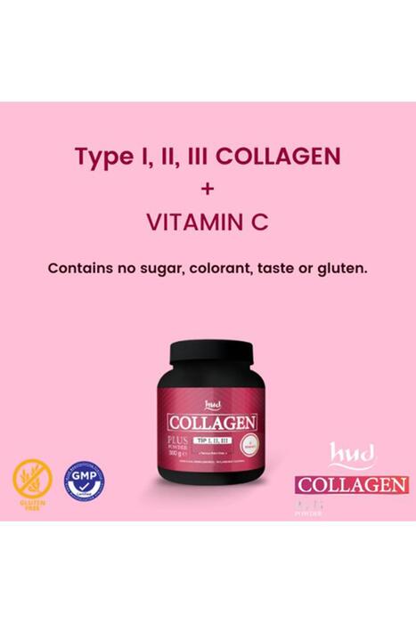 Hud Collagen Powder TİP 1-2-3 Takviye edici gıda 300g