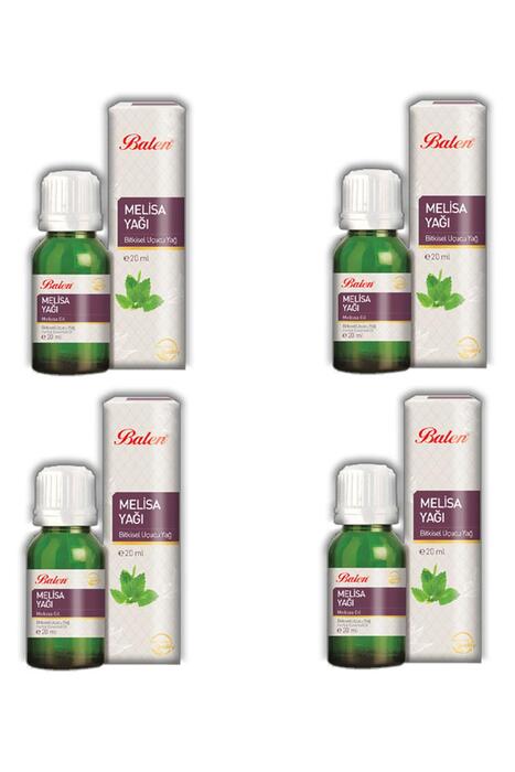 Balen Melisa Yağı (Distilasyon) 20 ml x 4 Adet