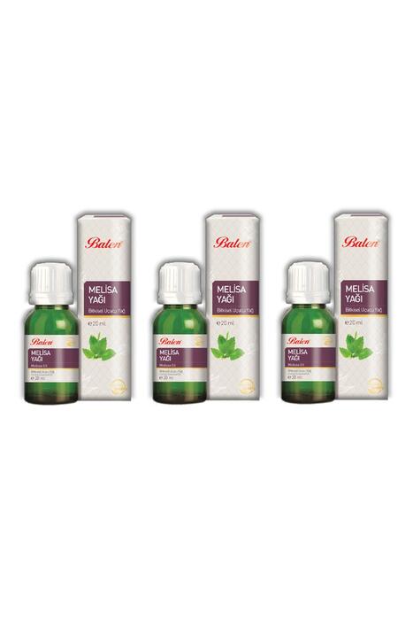 Balen Melisa Yağı (Distilasyon) 20 ml x 3 Adet