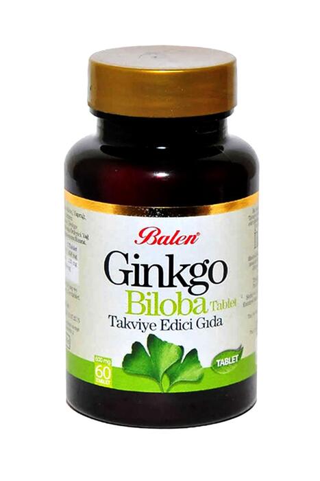 Balen Kırmızı Gınseng 300 mg 60 Kapsül+Ginko Biloba 600 mg 60 Tab