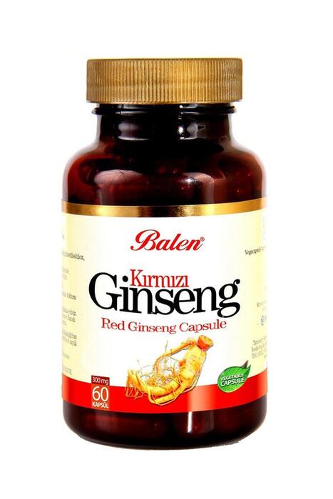 Balen Kırmızı Gınseng 300 mg 60 Kapsül+Ginko Biloba 600 mg 60 Tab