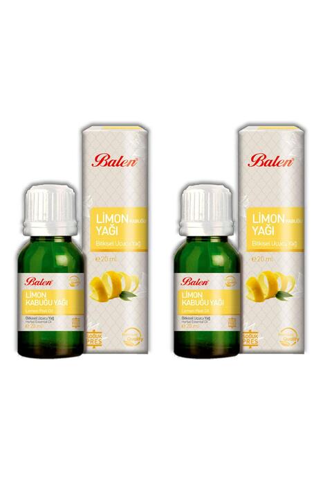 Balen Limon Kabuğu Yağı Soğuk Pres 20 ml 2 Adet