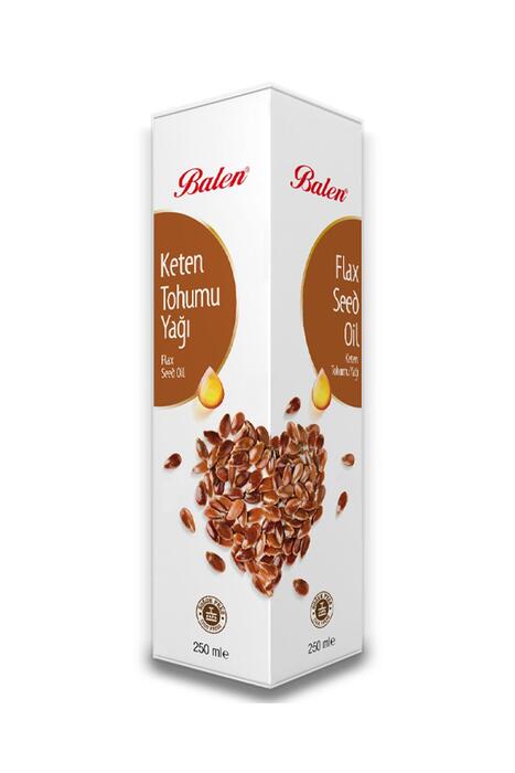 Balen 250 ml Çörekotu,Keten Tohumu,Tatlı Badem Yağları Soğuk Pres