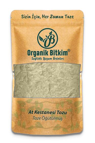 Organik Bitkim At Kestanesi Tozu (Öğütülmüş) 250 gr