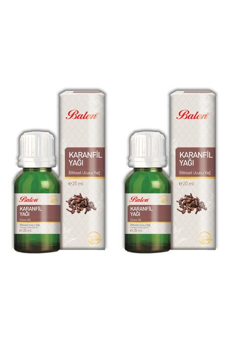 Balen Karanfil Yağı Distilasyon 20 ml 2 Adet