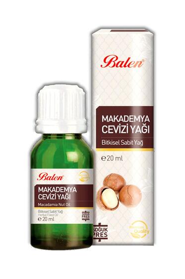 Balen Makademya Cevizi Yağ - Soğuk Pres 20 ml x 4 Adet