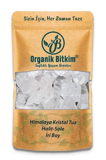 Organik Bitkim Halit Sole Himalaya Tuz Kristal 1000 gr