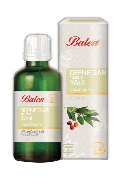 Balen Defne Gar Tohumu Yağı Soğuk Pres 50 ml 3 Adet