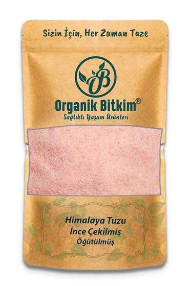 Organik Bitkim Himalaya Tuzu Toz Pembe 1000 gr