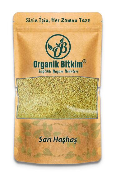 Organik Bitkim Sarı Haşhaş 100 gr