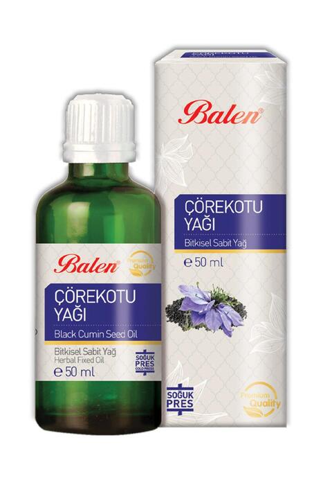 Balen Çörekotu Yağı Soğuk Pres 50 ml 3 Adet