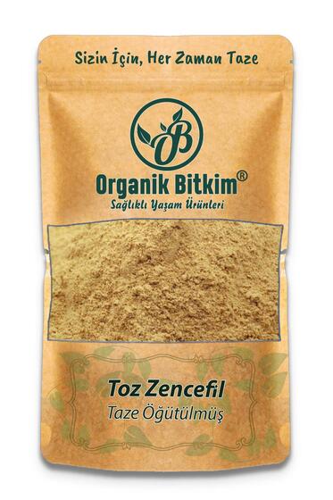 Organik Bitkim Zencefil Toz (Öğütülmüş) 150 gr