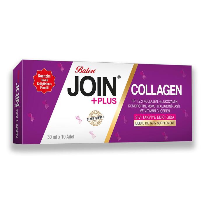 Balen Join+Plus Collagen (30 ml x 10 Adet) x 2 Adet