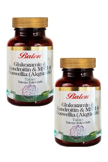 Balen Glukozamin Kondroitin MSM+BOSWELİA 1200 mg 120 Tab. 2 Adet