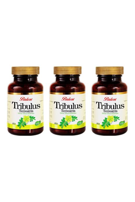 Balen Tribulus Terrestris-Demir Dikeni Ekstraktı 620 mg 60 Kapsül x 3 Adet