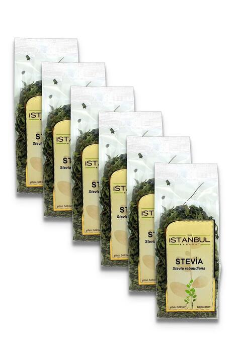 İstanbul Baharat Stevia Yaprağı (Şeker Otu) 20 gr x 6 Adet