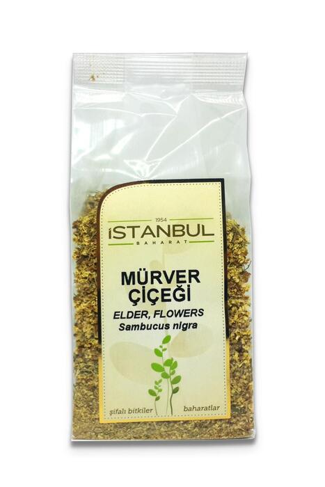 İstanbul Baharat Mürver Çiçeği 50 gr x 5 Adet