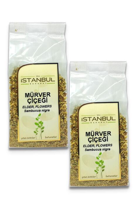 İstanbul Baharat Mürver Çiçeği 50 gr x 2 Adet