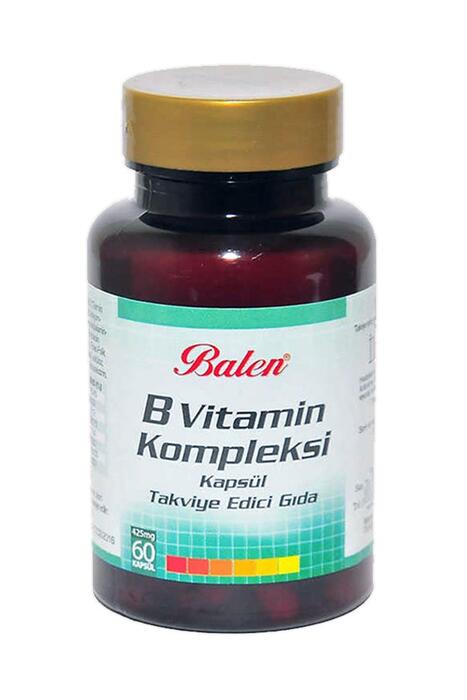 Balen B Vitamin Kompleksi 425 mg 3 x 60 Kapsül