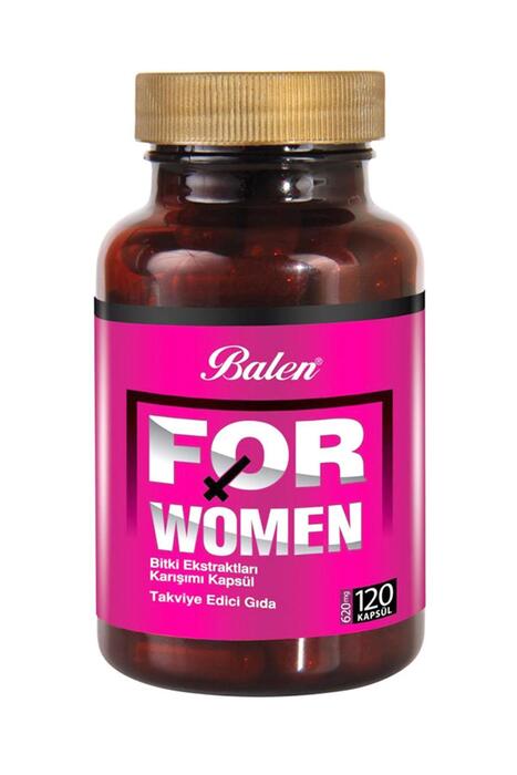 Balen For Women Bitki Karışımı 620 mg 120 Kapsül x 2 Adet