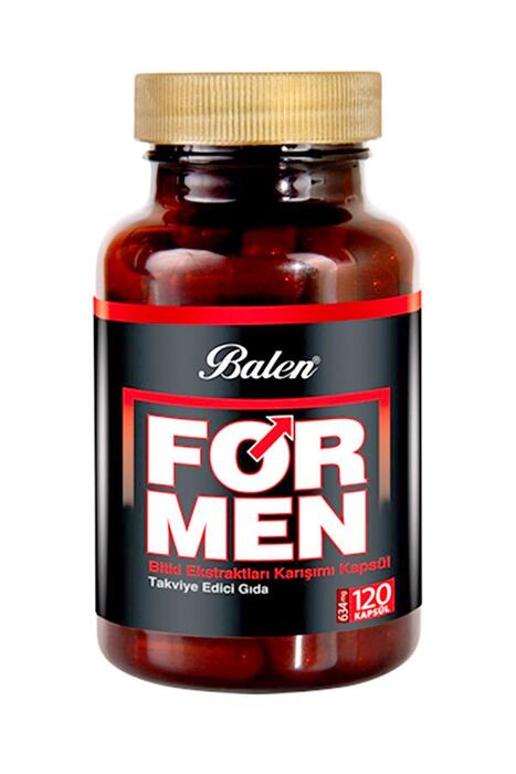 Balen For Men Bitki Karışımı 634 mg 120 Kapsül x 3 Adet