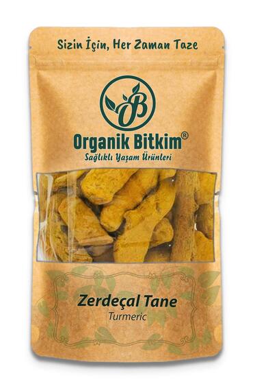 Organik Bitkim Zerdeçal Tane 500 gr