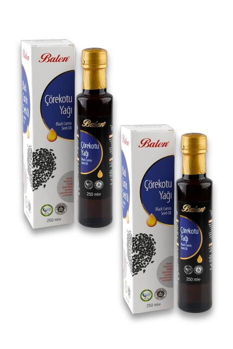 Balen Çörek Otu Yağı Soğuk Pres 2 x 250 ml