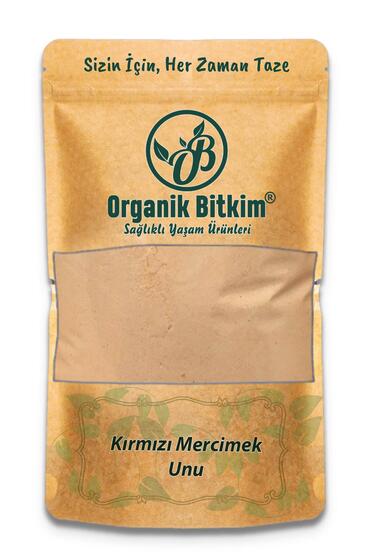 Organik Bitkim Mercimek Unu (Kırmızı Mercimek Un) 1400 gr