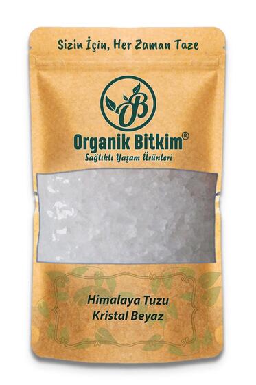 Organik Bitkim Himalaya Tuzu Kristal Beyaz Öğütülmemiş 2 x 500 gr