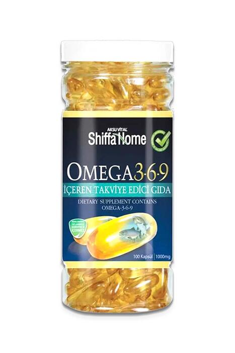 Shiffa Home Omega 3 6 9 Softjel 1000 Mg 100 Kapsül