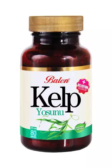 Balen Kelp Ekstraktı + Selenyum 375 mg 60 Kapsül