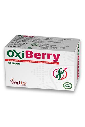 Anti Oxi Berry Bitkisel Takviye Edici Gıda 60 Kapsül