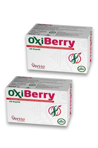 Anti Oxi Berry Bitkisel Takviye Edici Gıda 60 Kapsül x 2 Adet
