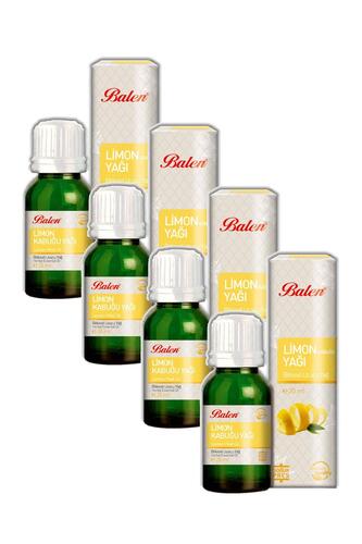 Balen Limon Kabuğu Yağı Soğuk Pres 20 ml 4 Adet