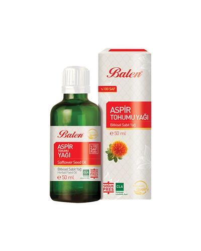 Balen Aspir Tohumu Yağı (Soğuk Pres) 50 ml