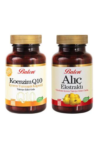 Balen Koenzim Q10 Yumuşak Kapsül+Alıç Ekstaktı Kapsül