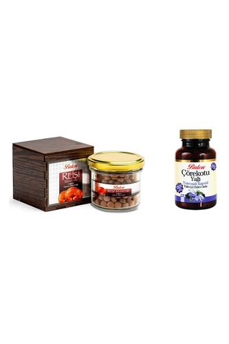 Balen Reishi Mantarı (Ganoderma)+Çörekotu Yağı Kapsül(Soğuk Pres)