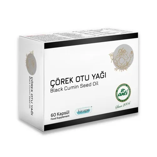 Anti Çörek Otu Yağı Kapsülü 60 Kapsül x 2 Adet