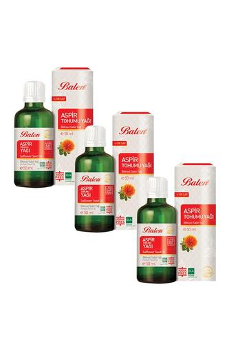 Balen Aspir Tohumu Yağı (Soğuk Pres) 50 ml 3 Adet