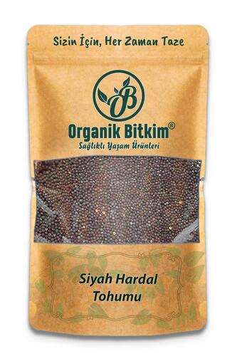 Organik Bitkim Tane Siyah Hardal Tohumu 250 gr