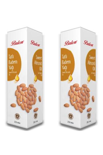 Balen Tatlı Badem Yağı Soğuk Pres 2 x 250 ml