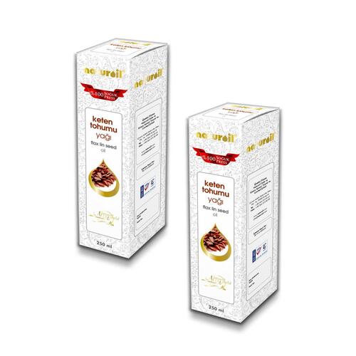 Naturoil Keten Tohumu Yağı 250 ml x 2 Adet