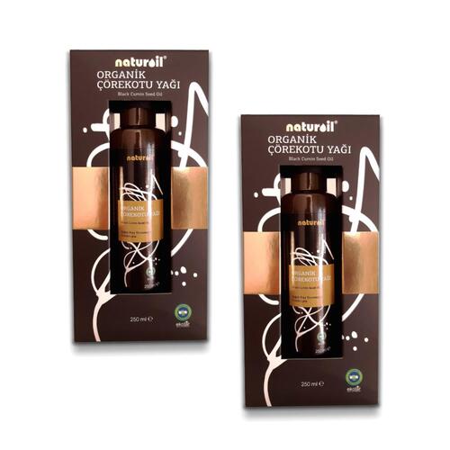 Naturoil Organik Çörekotu Yağı 250 ml x 2 Adet