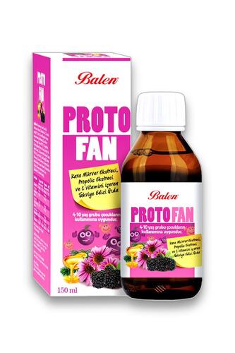 Balen Protofan Propolis Kara Mürver Ekst. Vitamin-C 150 ml x 3 Adet