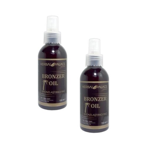 Herbal Palace Bronzlaştırıcı Bitki Yağ Karışımı 150 ml x 2 Adet