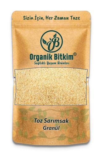 Organik Bitkim Sarımsak Tozu (Granül Sarımsak) 250 gr