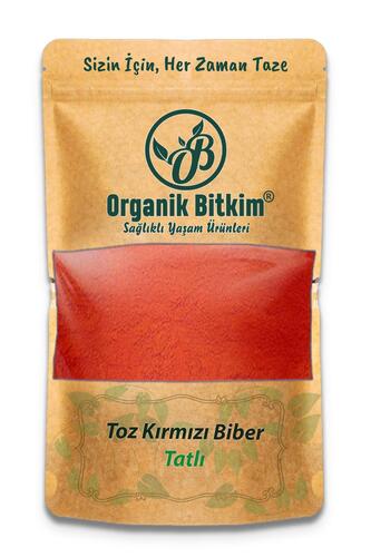 Organik Bitkim Tatlı Toz Kırmızı Biber 1000 gr