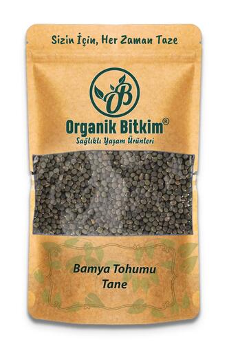 Organik Bitkim Tane Bamya Tohumu 1 kg