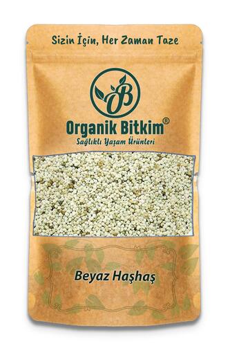 Organik Bitkim Beyaz Haşhaş 500 gr