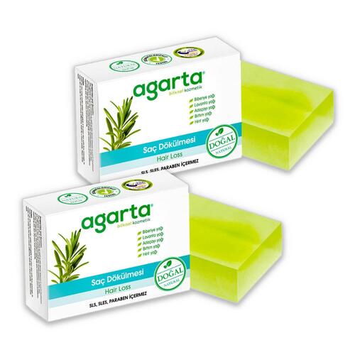 Agarta Saç Dökülmesi Sabunu 150 gr x 2 Adet